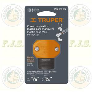 Locsoló 3/4" apa tömlővégcsatlakozó REM-5/8-3/4 truper