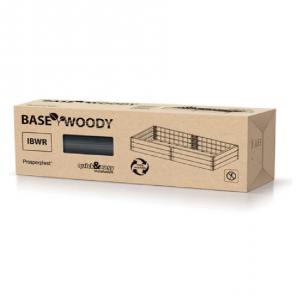 Magaságyás műanyag Base Woody 238L antracit