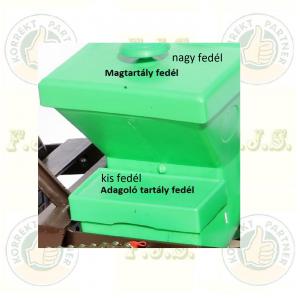 Nagy fedél kanalas vetőgépekhez