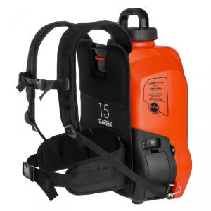 Stocker Akkus háti permetező 15 l 2 db Li-Ion 18 V 2,2 Ah Olasz