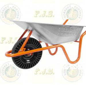 Talicska horganyzott  85l 160kg tömör kerék Strend Pro