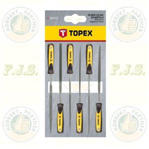 Tűreszelő készlet 6 db 3 X 140 mm