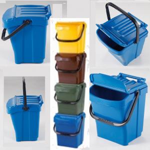 URBA PLUS Szelektív 40 l hulladéktároló - zöld