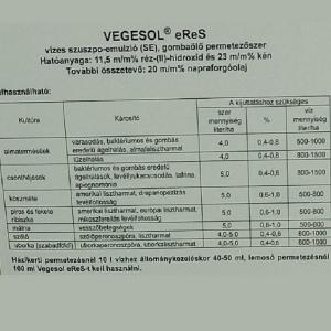 Vegesol RS 1l lemosó is III.kat