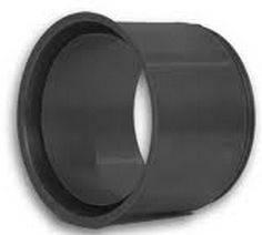 Falhüvely Ø180 mm Dupla falú fekete Füstcső