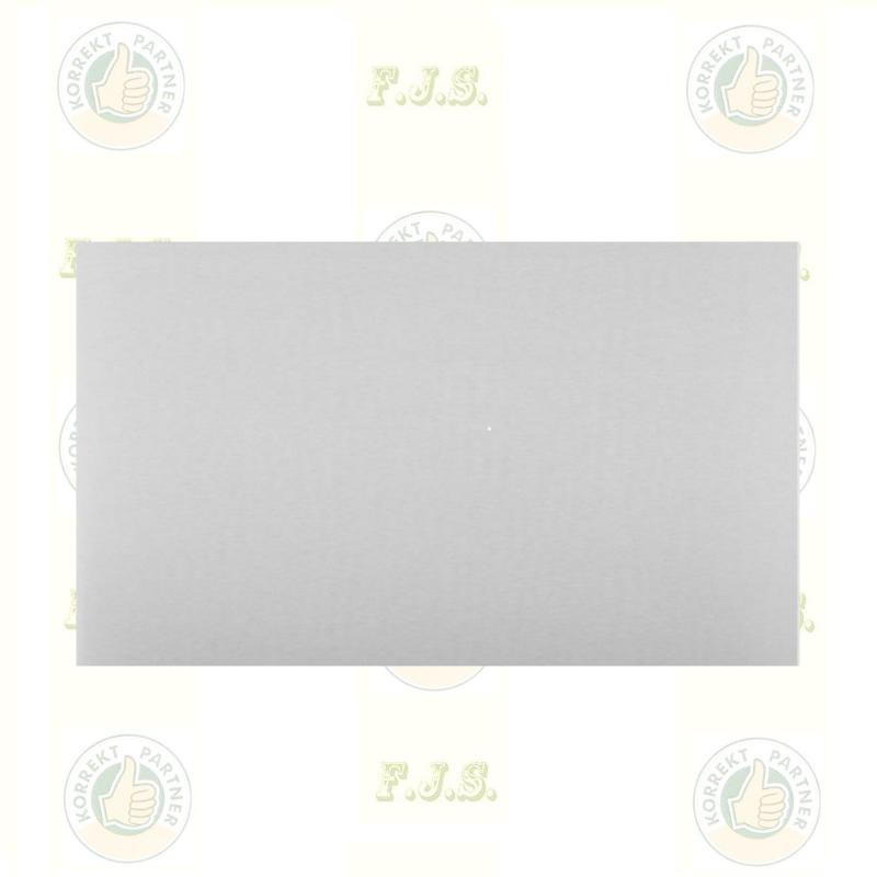 Falvédő lemez szinterezett fehér acél 80x50cm kandalló és Kályha mögé