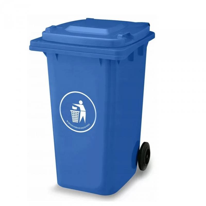 Farmo Kuka 240l kék kültéri Kerekes háztartási szemetes CE