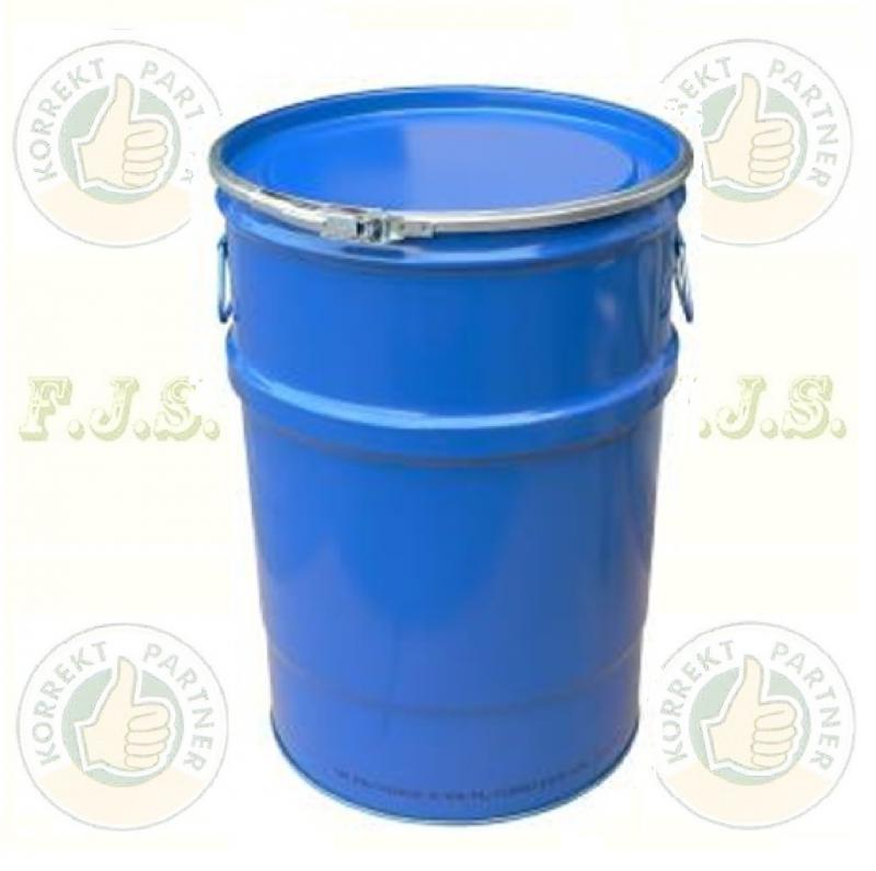 Fém hordó 60l festett levehető tetővel bilinccsel