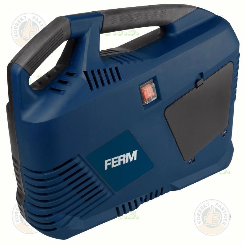 FERM CRM1049 Hordozható kompresszor, 8L, olajmentes, 1100 W, 8 bar