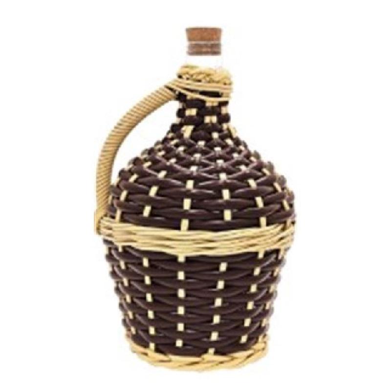 Fonott Demizson 2l sötétbarna műanyag bevonattal