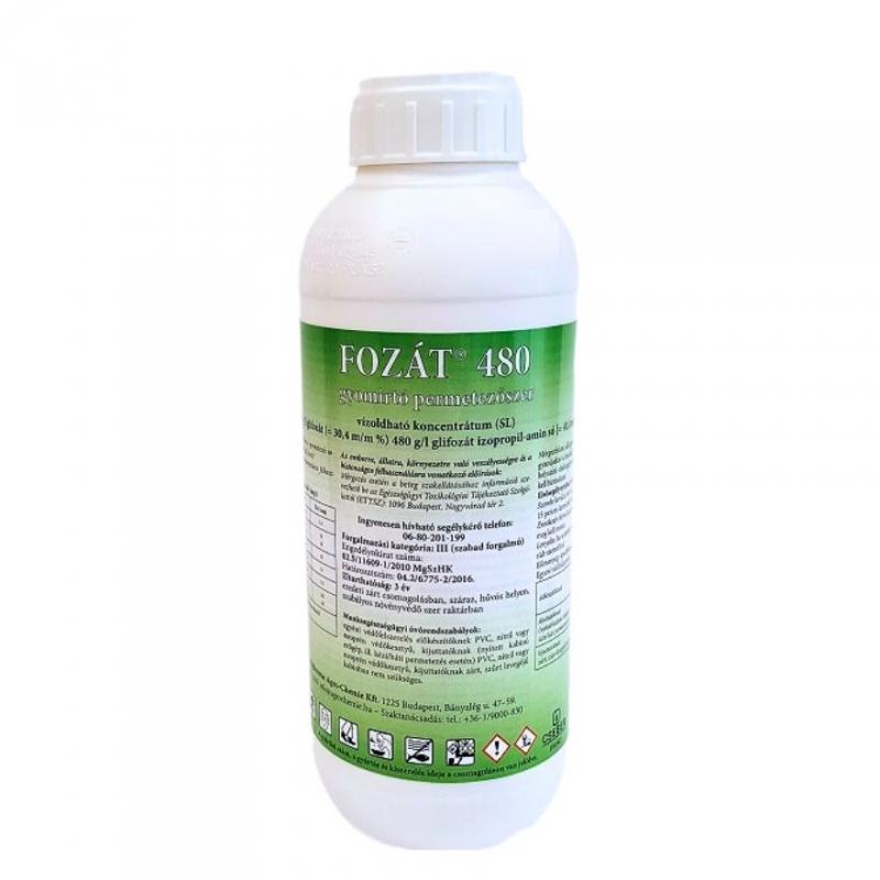 Fozát 480 totális gyomirtó 1l
