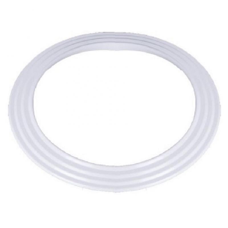 Füstcső Csőrózsa Ø150 mm fehér vas