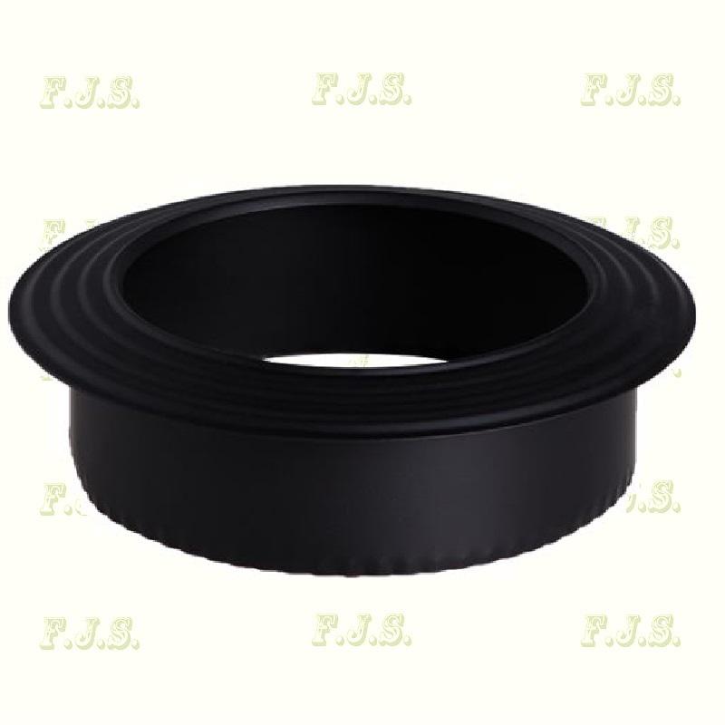 Füstcső Kémény szűkítő Ø160-120 mm fekete acél