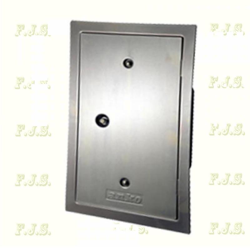 Kéményajtó 120x180 mm horganyzott sima