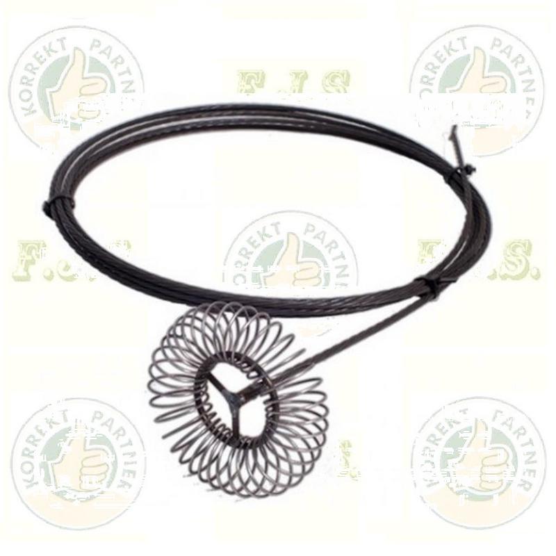 Kéménykefe acél rugós  Ø140-170 mm 5m