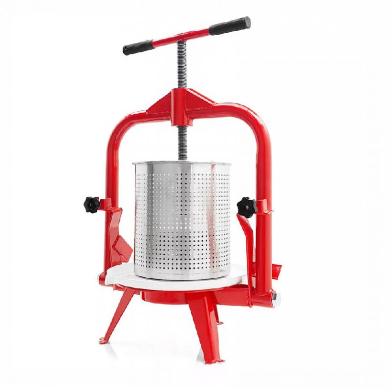 Kézi asztali inox gyümölcsprés 14 l