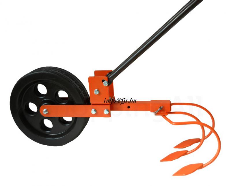 Kézi talajlazító kultivátor 25cm széles