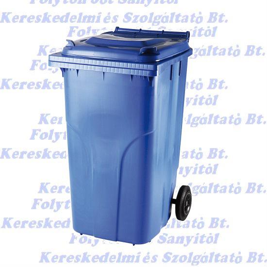 Kuka 240l kék kültéri kerekes háztartási szemetes CE