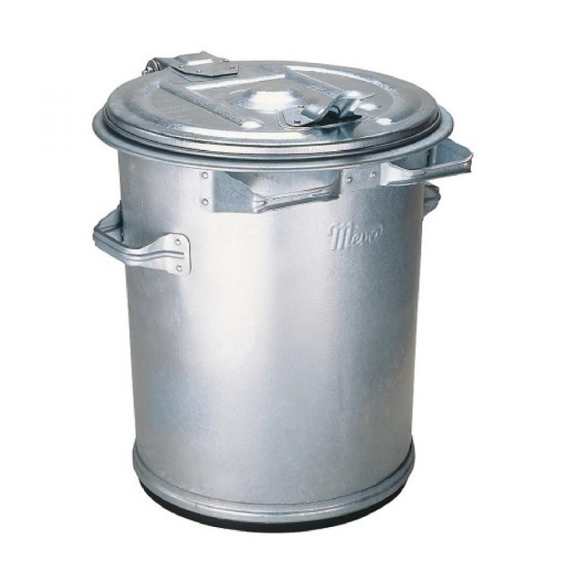 Kuka 70l horganyzott fém. kültéri háztartási szemetes CE