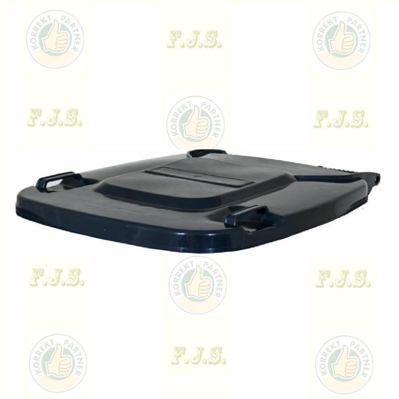 Kukafedél 240l fekete háztartási szemetes CE antracit