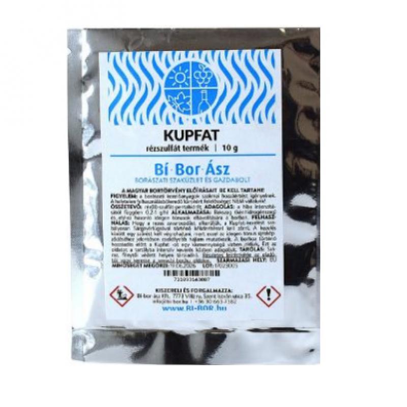 Kupfat 10g rézszulfát