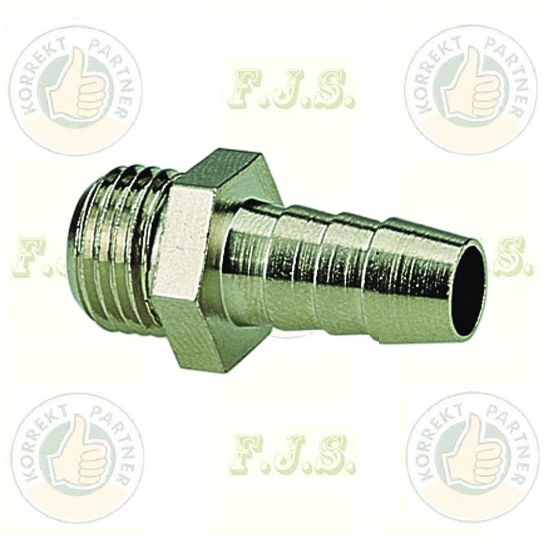 Levegős tömlővéges csatlakozó tömlőhöz 1/4"- 8mm