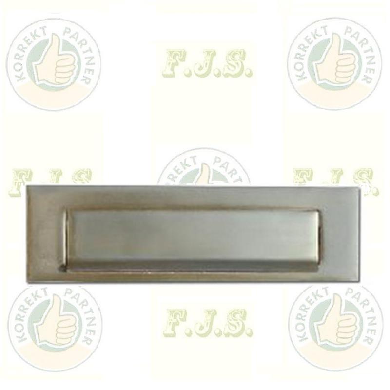 Levélbedobó L 240, 240 X 70 mm. csiszolt alumínium