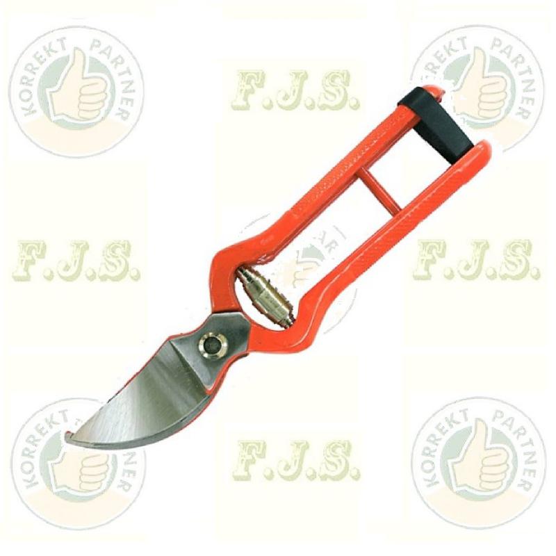 Metszőolló kovácsolt 22cm piros