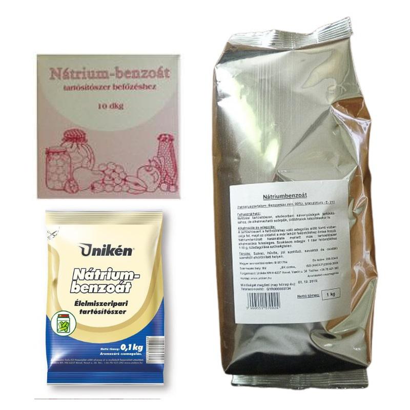 Nátrium-benzoát 100g tasakos