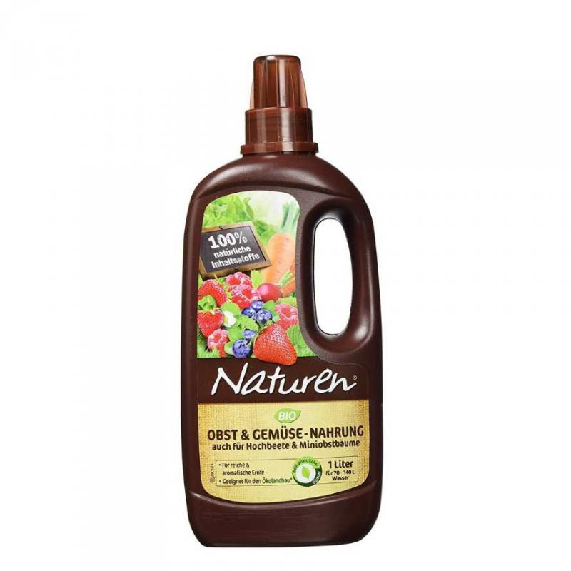 Naturen Bio tápoldat 1l zöldség és gyümölcs