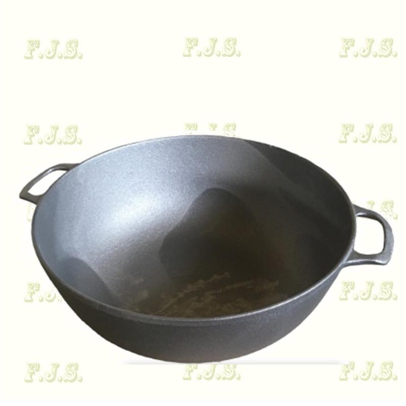 Öntvény füles öblös lábas Ø 32,5 x 12,5 cm Magyar termék