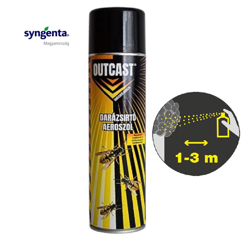OUTCAST® darázsirtó aeroszol 400 ml