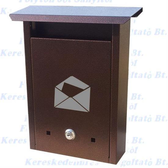 Postaláda klasszik antik bronz (barna)