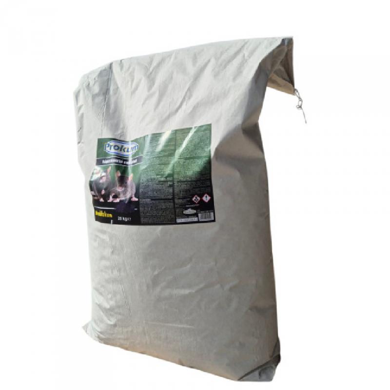 PROKUM Pro rágcsálóirtó csalétek 25ppm 20kg