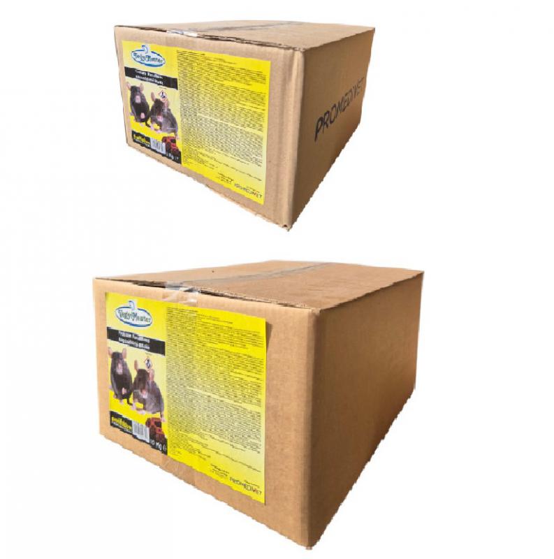 PROKUM Pro rágcsálóirtó paraffinos blokk 25ppm 10kg