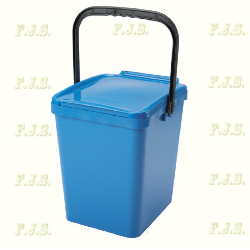 Szelektív Kuka 21 literes kék fedeles Urba hulladéktároló műanyag, háztartási szemetes
