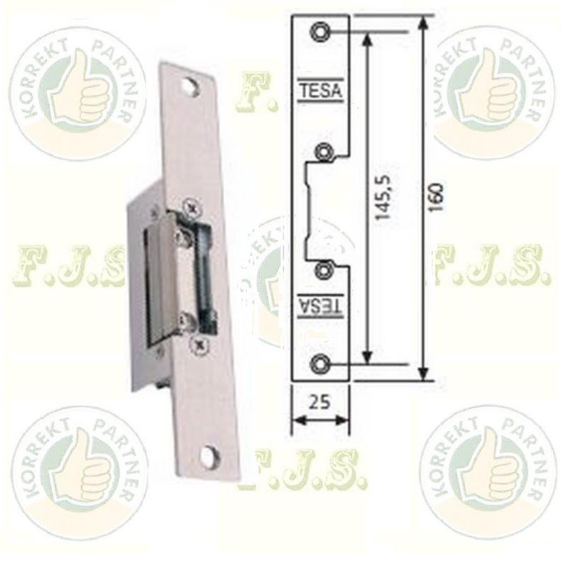 Tesa rövid Horganyzott elektromos zárszerkezet, CERAUDCIN
