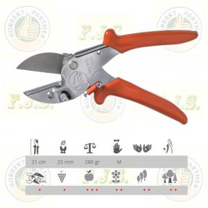 1.107 rávágós metszőolló 21cm