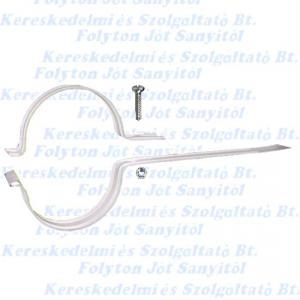 alumínium csőbilincs Ø150 mm színterezett fehér