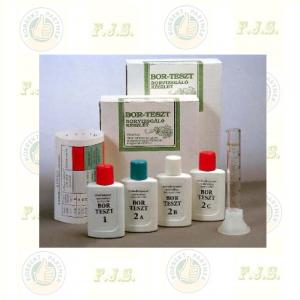 Bor-teszt készlet,100 ml-es teszt anyagokkal