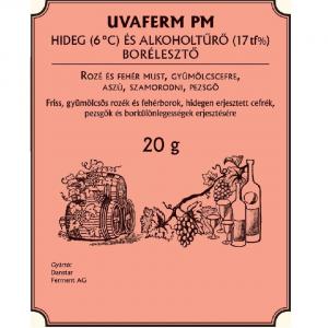 Borélesztő UVAFERM PM 20g
