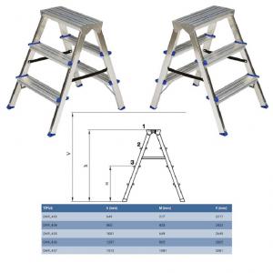 Elkop Két oldalt járható alu fellépő 2x6 fok
