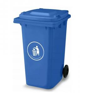 Farmo Kuka 240l kék kültéri Kerekes háztartási szemetes CE