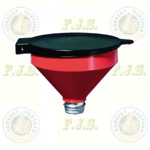 Fém Hordó tölcsér Műanyag fedővel