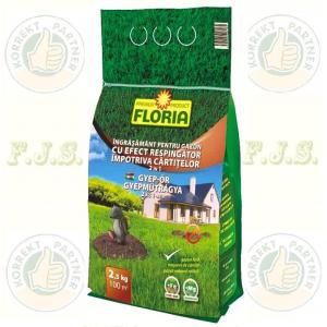 Floria Gyep-őr gyepműtrágya 2 az 1-ben - vakondriasztó hatással 2,5 kg