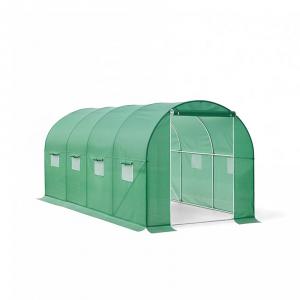 Fóliasátor erősített vázzal zöld fóliával 200x250x400 cm 10 m2