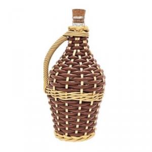 Fonott Demizson 1l világosbarna műanyag bevonattal