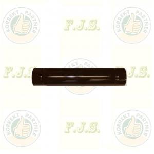 Füstcső 500 mm barna fi 120 mm zománcos, zománcozott