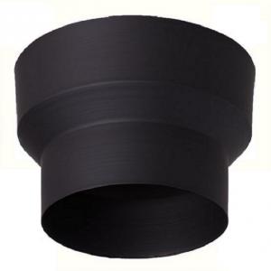 Füstcső bővítő Ø120-160 mm 1 mm fekete vas