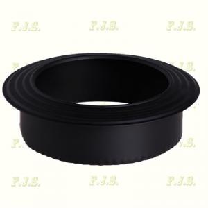 Füstcső Kémény szűkítő Ø120- 76 mm fekete acél